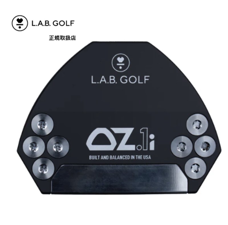 送料無料【新品】L.A.B.GOLF(ラブゴルフ）OZ.1i（オージー.ワンアイ）パター ロフト3&deg; オリジナルスチール ヘッドカラー：黒【w0】【P0】｜ゴルフバカ一代
