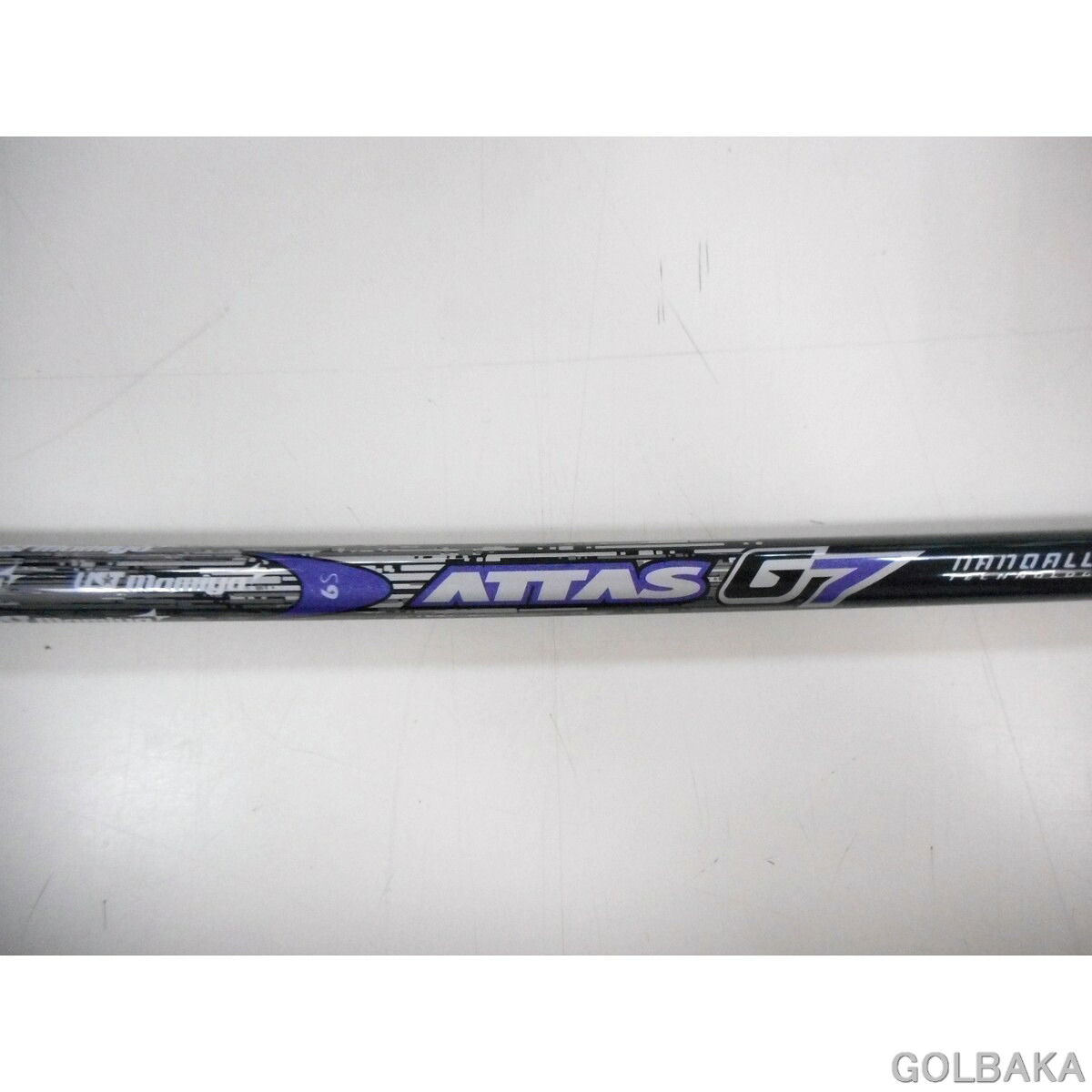 【中古】B：【シャフトのみ】USTマミヤ アッタス　G7　6/S 長さ44インチ 　タイトリスト用スリーブ付き