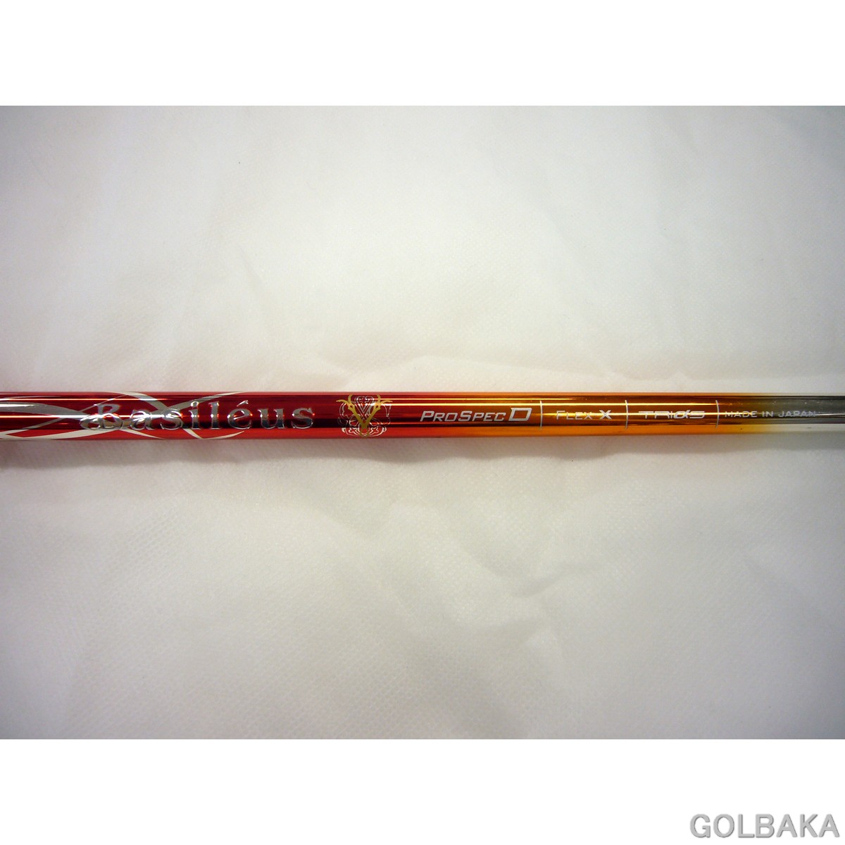【中古】BC：　【シャフトのみ】トライファス バシレウス Leggiro-Pro 70 X 長さ44.75インチ 　タイトリスト用スリーブ付き