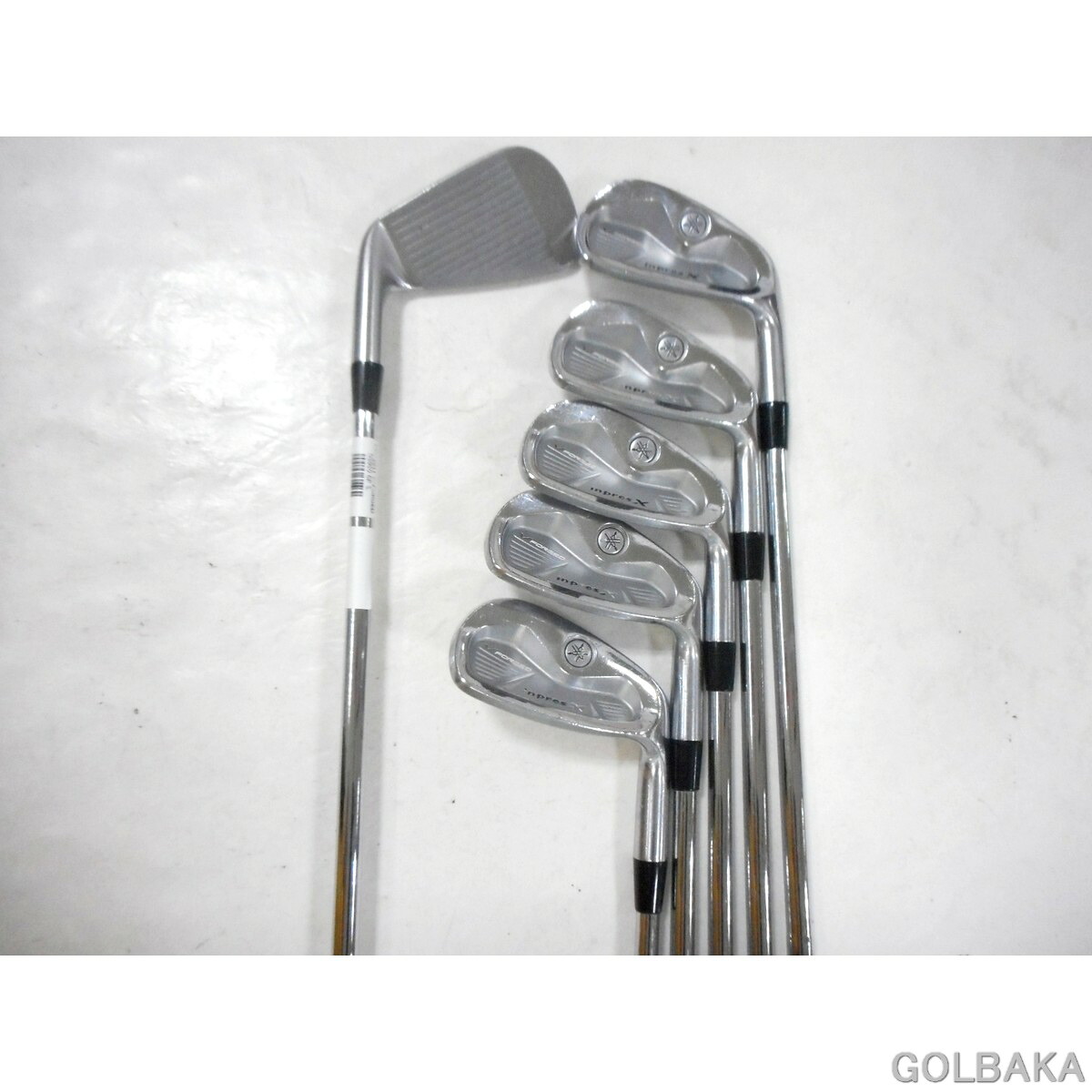 【中古】C：ヤマハ　2011　インプレスX　V　フォージドアイアンセット 6本（＃5～9.PW) ロフト25° NS　PRO950GH　S