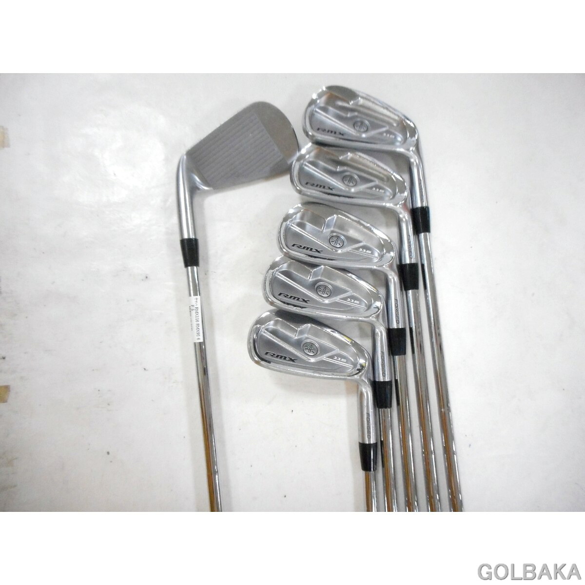 【中古】C：ヤマハ　RMX116　アイアンセット 6本（＃5～9.PW) ロフト25&deg; NS　RMX95S｜ゴルフバカ一代 22,162円