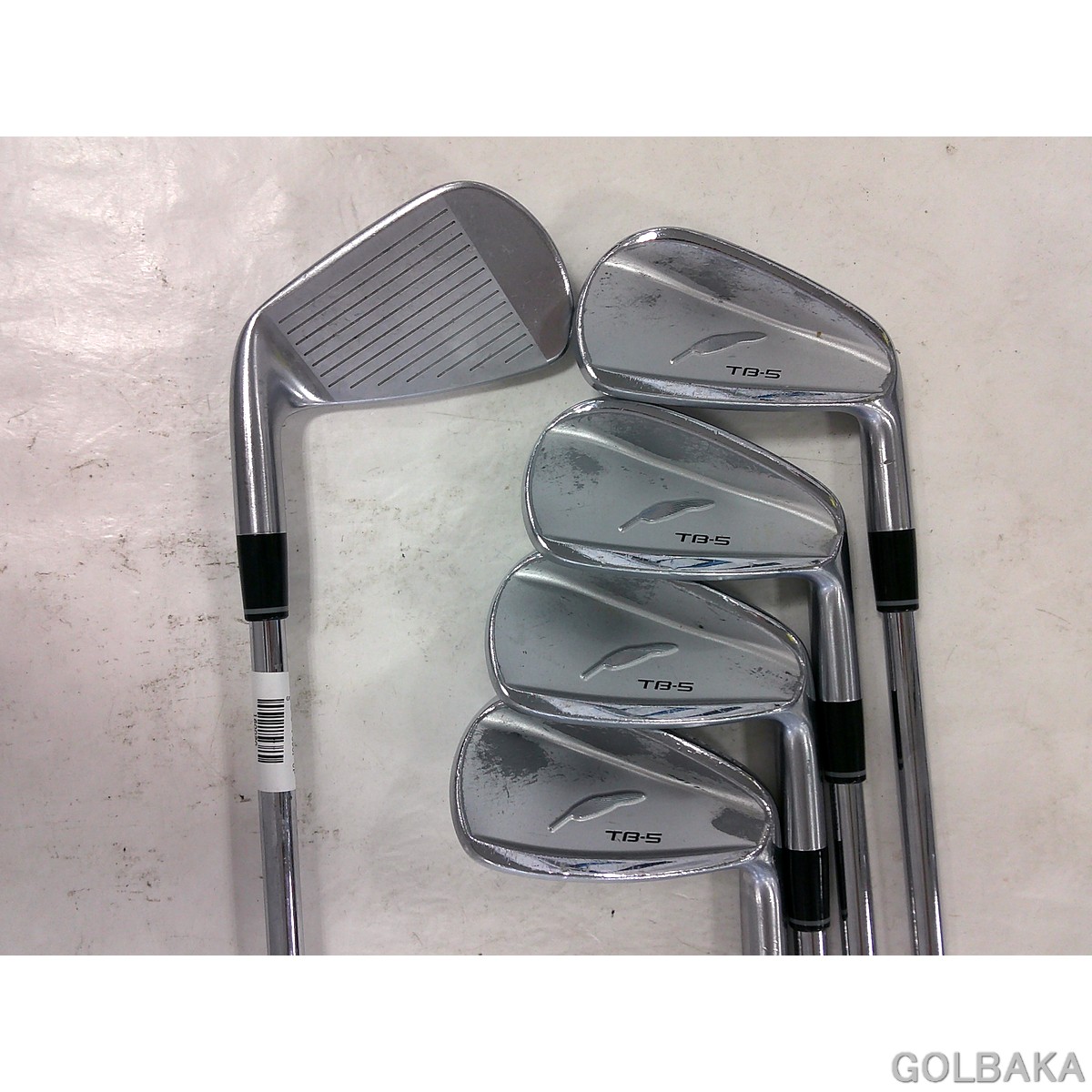 【中古】C：フォーティーン　TB-5アイアンセット5本セット（＃6-9.PW) ロフト30° FS-90i S