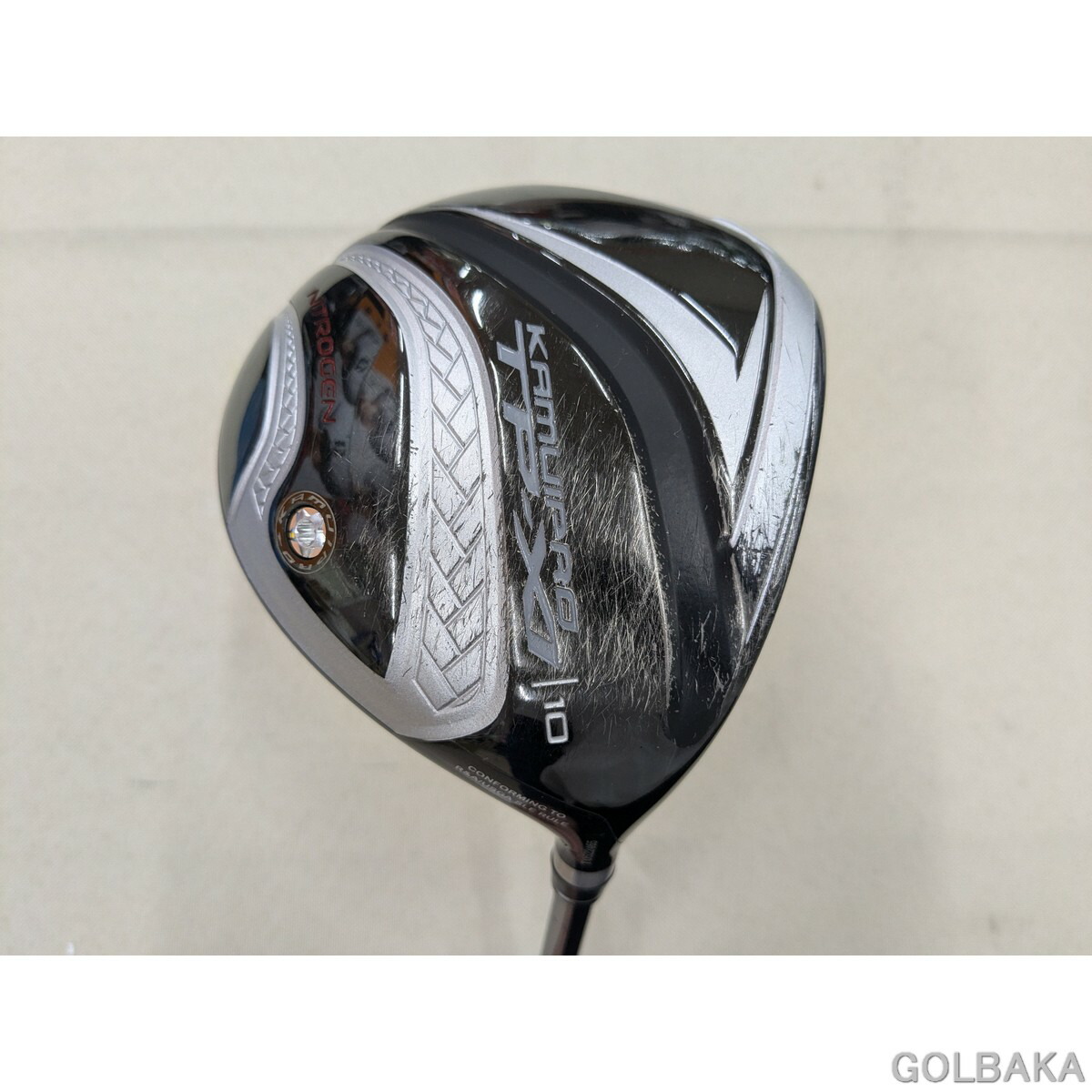 【中古】BC：カムイ TP-XI NITROGEN (ガス+発泡剤) ドライバー 1w ロフト10° PLATINUM SPEEDER 3R