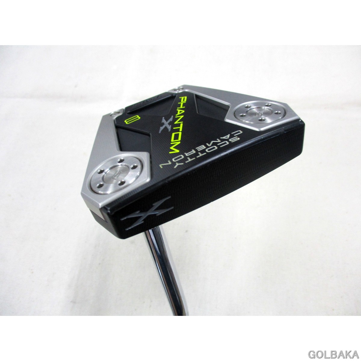 【中古】BC:タイトリスト SCOTTY CAMERON PHANTOM X 8パター オリジナルスチールシャフト|ゴルフバカ一代