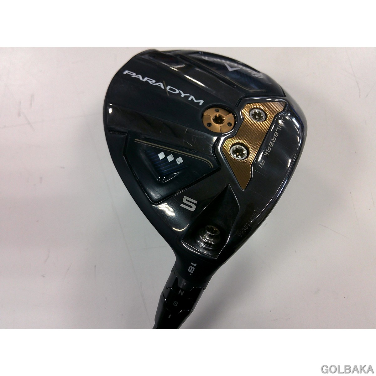 【中古】C：キャロウェイパラダイムトリプルダイヤフェアウェイウッド5ｗ ロフト18° テンセイ55/SR