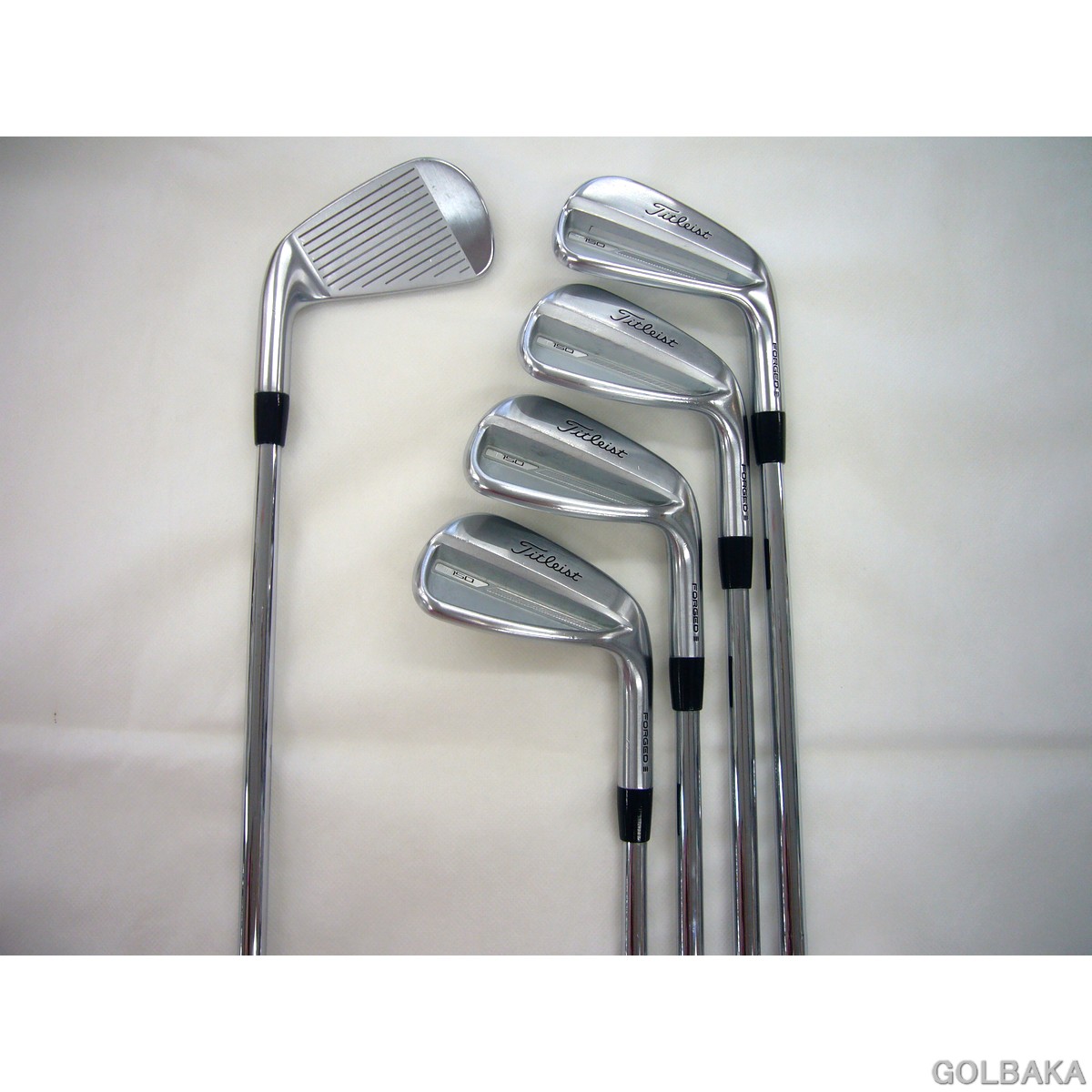 【中古】B：タイトリスト T150 フォージド スパイン合わせるアイアン仕掛ける5本（6～PW）  屋根裏部屋32（＃7）° N.S.PRO モーダス3 取り合わせ3 TOUR 125/S