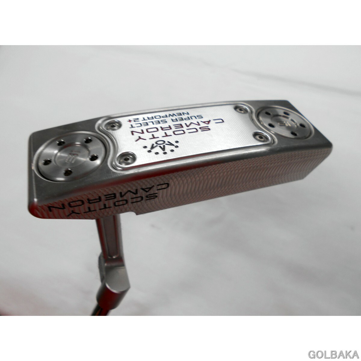 【中古】B：タイトリスト　スコッティキャメロン　スーパーセレクトニューポート2プラス　パター スチールシャフト