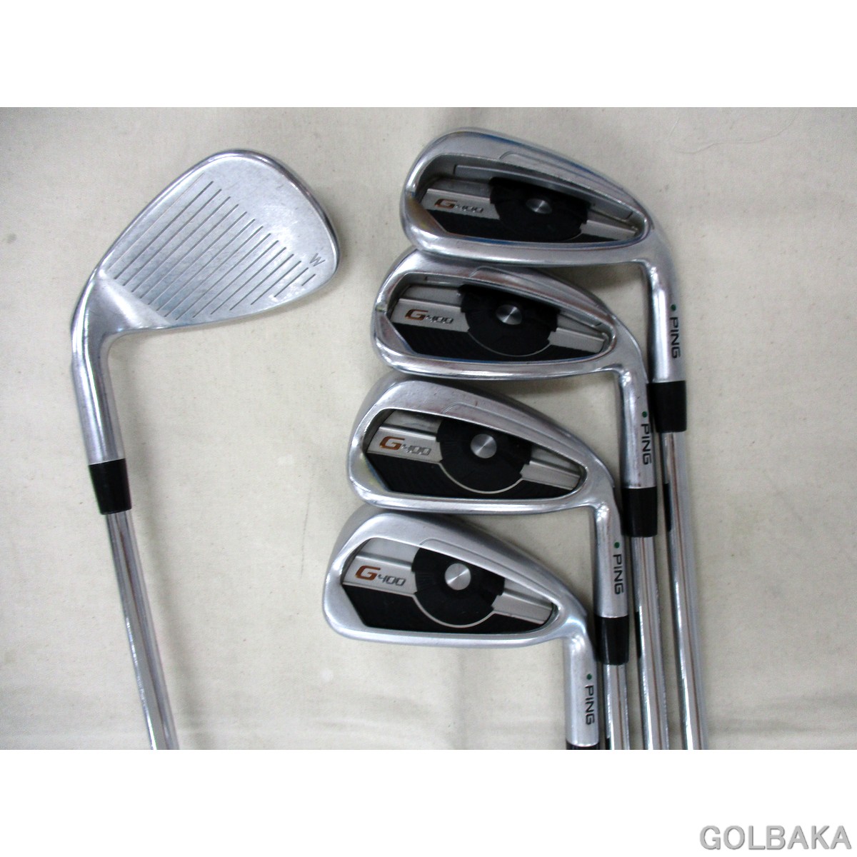 【中古】BC：ピンG400アイアン書き割り5本（＃6-W） 屋根裏部屋31° N.S.PRO 950GH /S