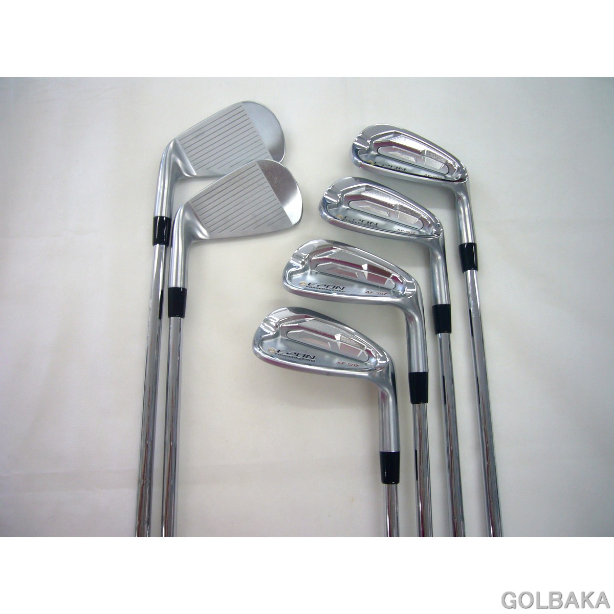 【中古】B：エポンAF-507アイアン仕掛ける6本（6～AW） 屋根裏部屋31（＃7）° モーダス3 TOUR110 S