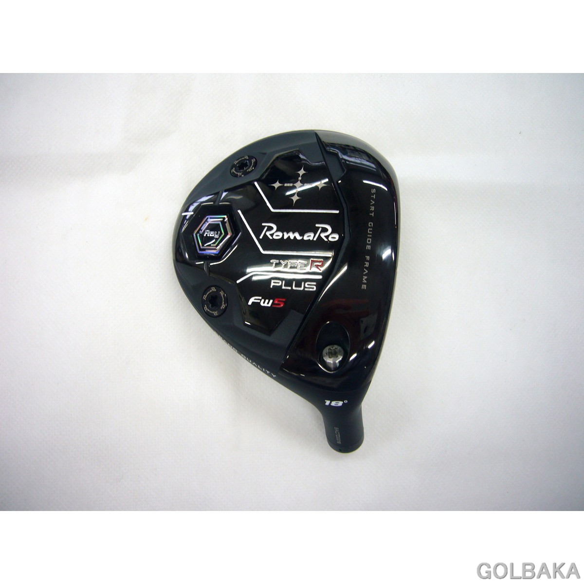 【中古】A：【尖端のみ】ロマロRay TYPE R PLUS FW5 2025年モデルフェアウェイウッド5w 屋根裏部屋18