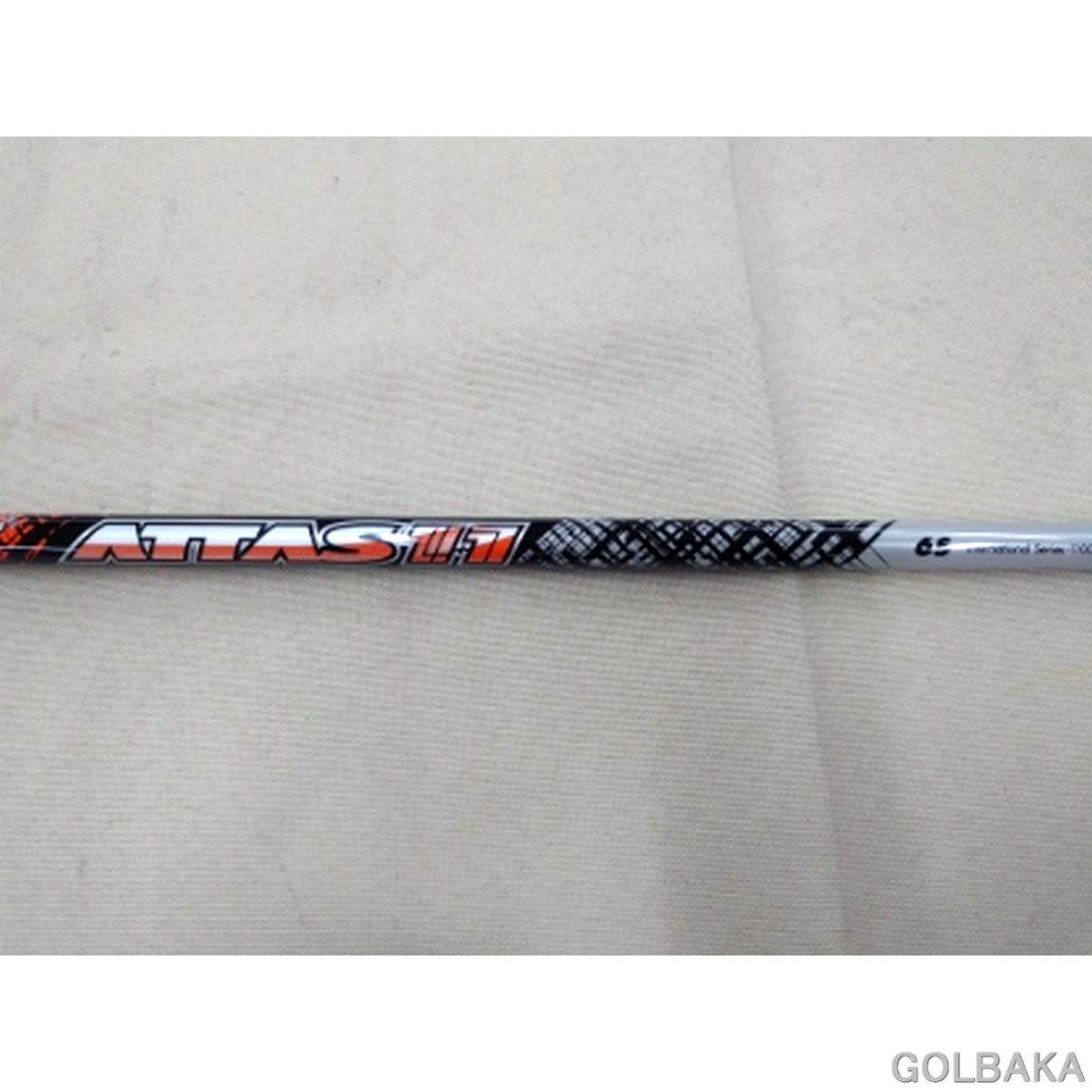 【中古】B：【シャフトのみ】マミヤATTAS11　6/S【ドライバー用】タイトリストスリーブ付き44.75インチ