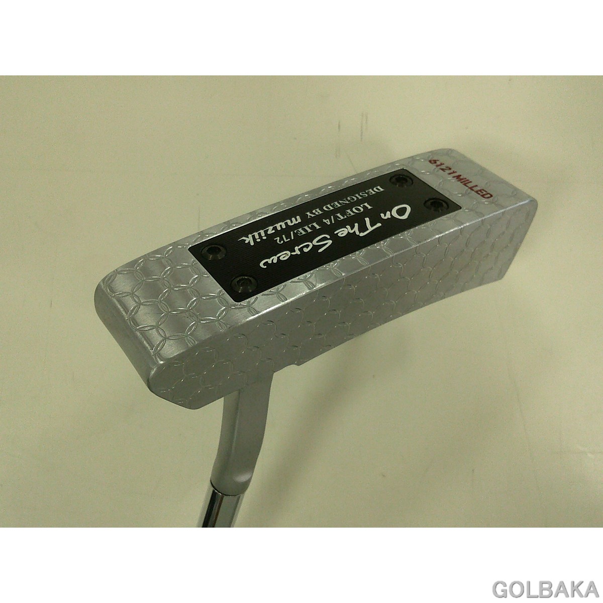 【中古】BC：ムジークオンザスクリュー6121 MILLEDパター 屋根裏部屋4° オリジナルｽﾁｰﾙ