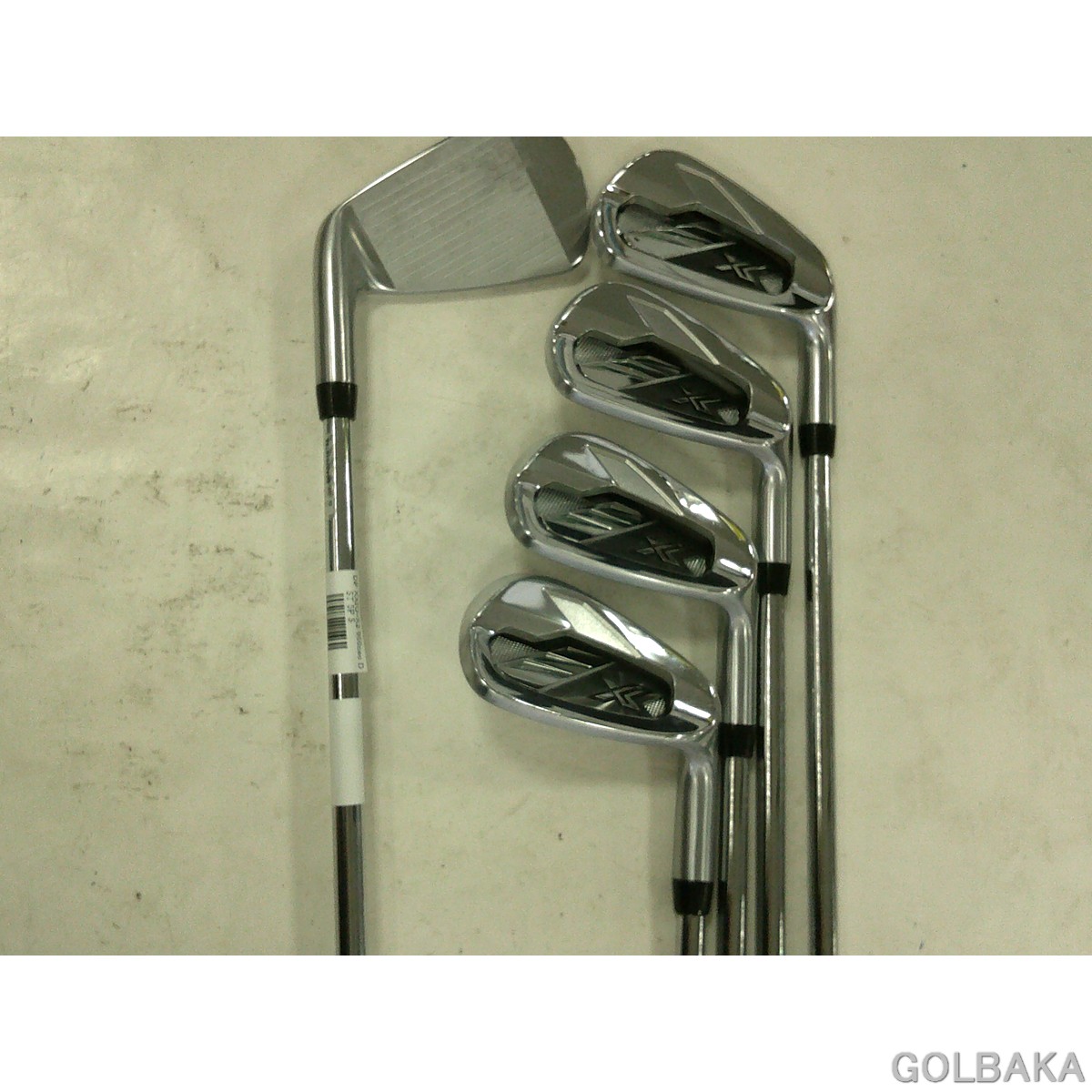 【中古】BC：ダンロップXXIO-X2アイアン書き割り5本（6-9.P) 屋根裏部屋29° NS950NEODST/S