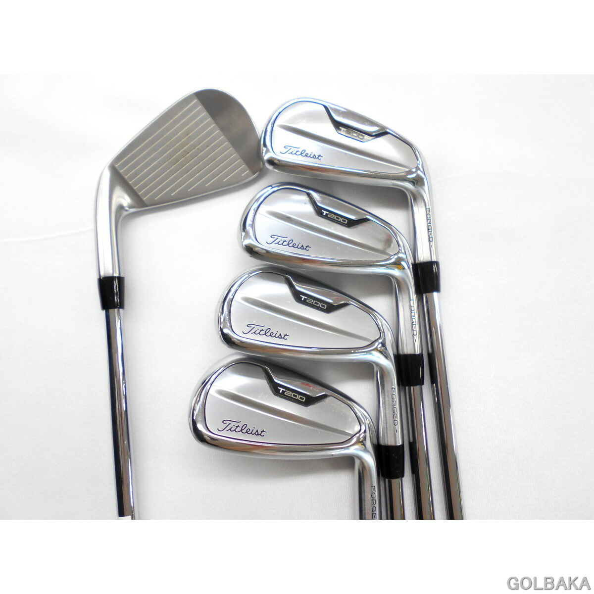 【中古】BC：タイトリスト T200 2021年青写真アイアン仕掛ける5本(#6-9.P) 屋根裏部屋31° NS PRO 105T/S