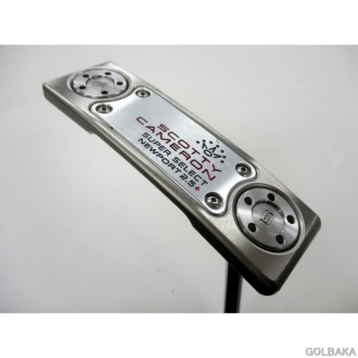 【中古】B：タイトリスト SCOTTY CAMERON SUPER SELECT NEWPORT2.5+パター オリジナルスチールシャフト