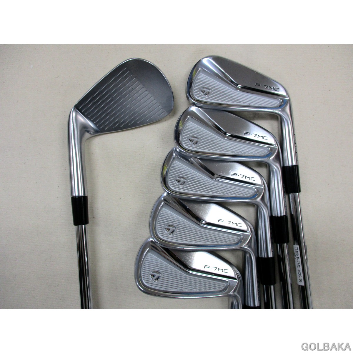 楽天市場】【中古】B：テーラーメイド P・7MCアイアンセット6本（＃5 