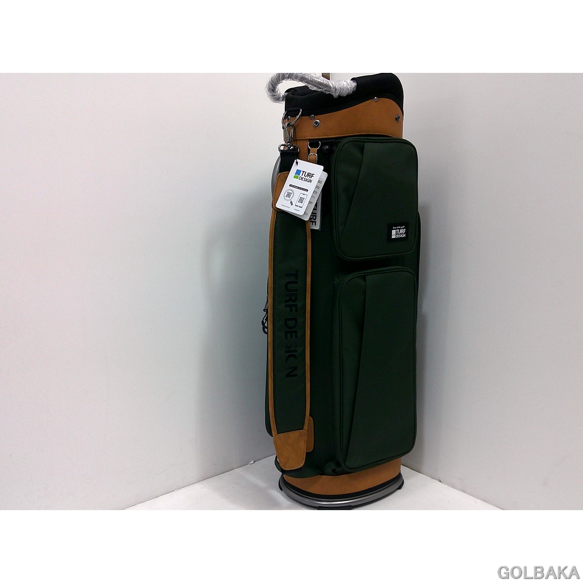 楽天市場】朝日ゴルフ TURF DESIGN クラシックキャディバッグ