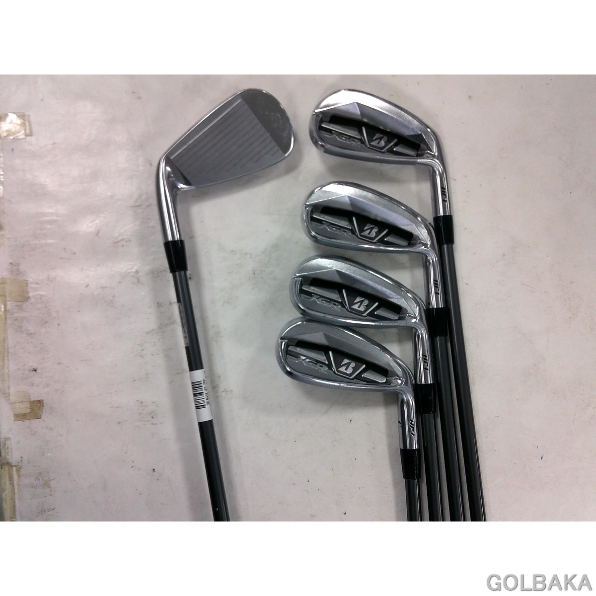 【中古】BC：ブリヂストン HF-1 JGRアイアン仕掛ける5P（7-9.P1.P2） 屋根裏部屋26° エアースピーダー/BS