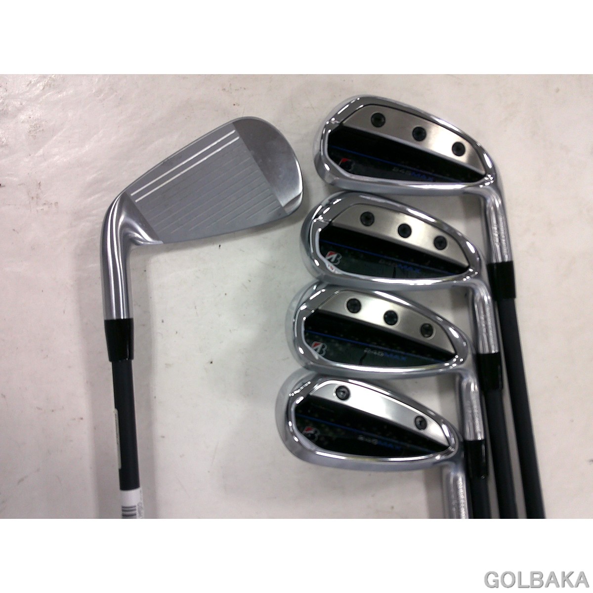 【中古】BC：ブリヂストン 245MAXアイアン仕掛ける５本仕掛ける（＃7-9.P1.50） 屋根裏部屋27° VANQUISH BSi-MAX R