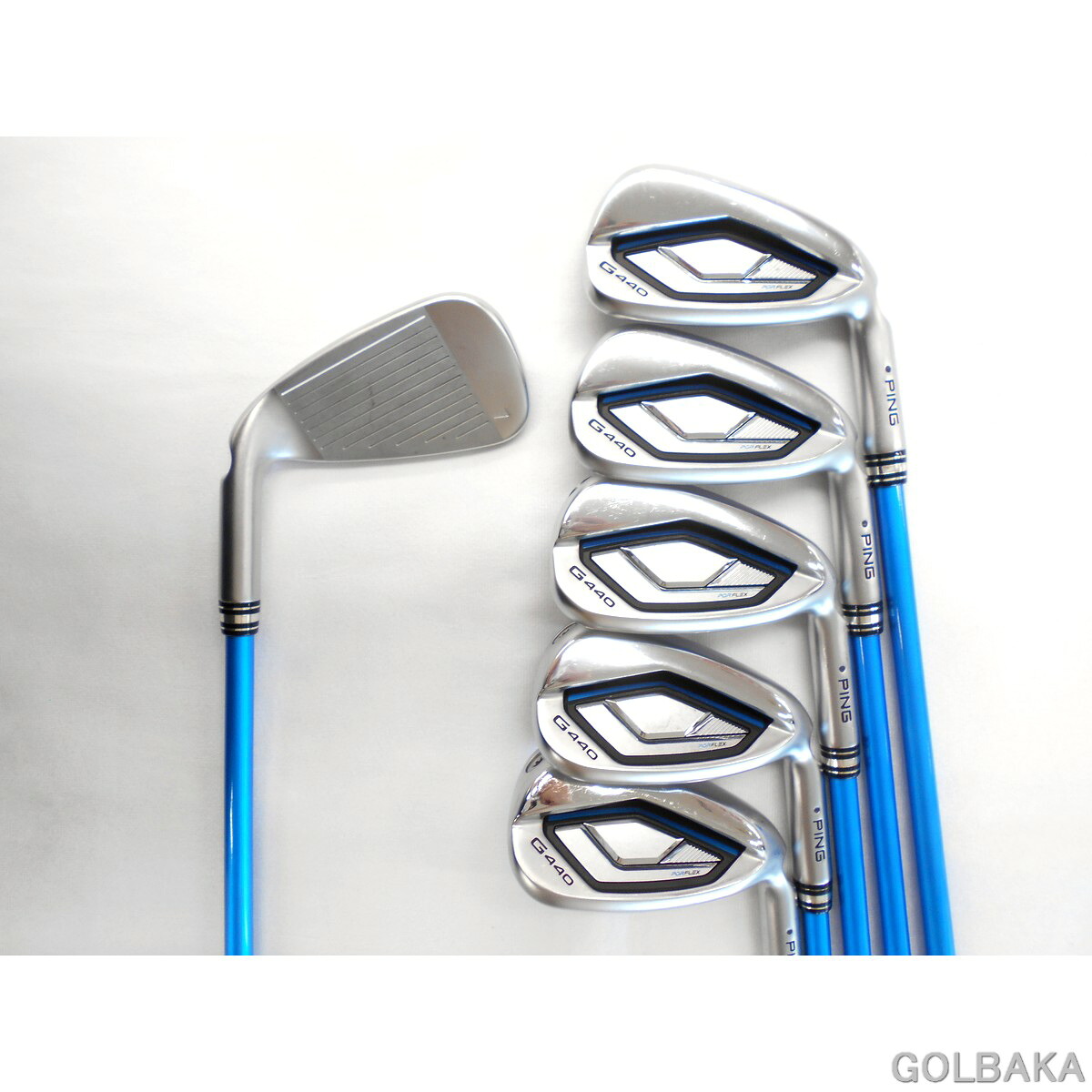【中古】BC:ピンG440アイアンセット6本(7~9.W.U.52) ロフト29° アルタJCB/SR|ゴルフバカ一代