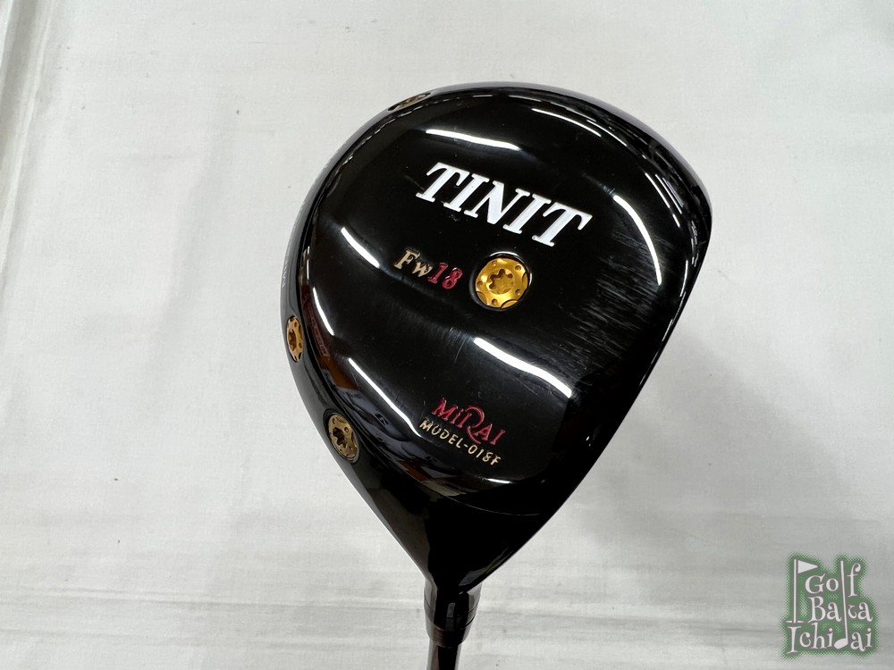 夏【中古】B：ミライゴルフ TINIT(ティニット) フェアウェイウッド 5ｗ ロフト18&deg; ラナキラ カナロア 75 / S｜ゴルフバカ一代