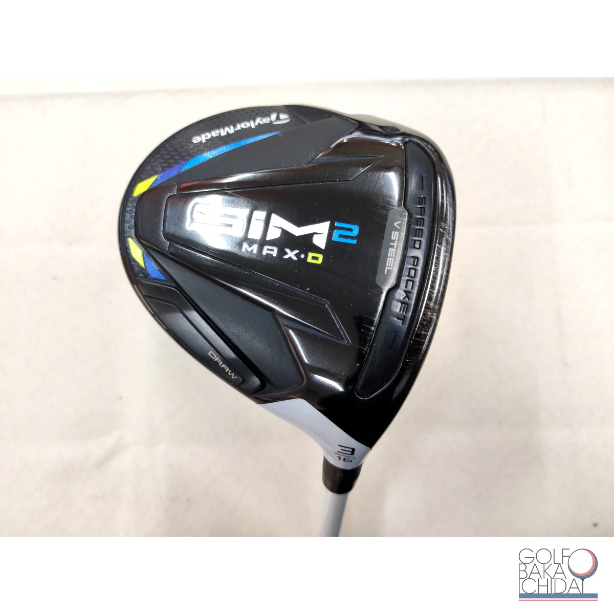 【中古】B：【レディス】テーラーメイド SIM2 MAX-D フェアウェイウッド 3w ロフト16° テンセイ ブルー TM40 L