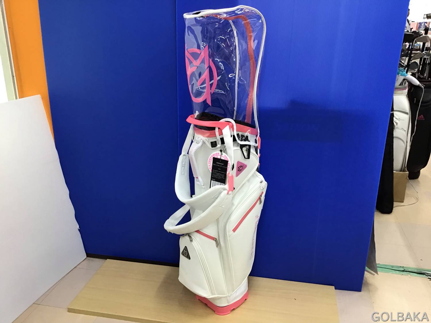 お買い得‼️ 早い者勝ち‼️ スタンドキャディバッグ 透明フード オムニックスゴルフ お買い得‼️ 早い者勝ち‼️ スタンドキャディバッグ 透明フード
