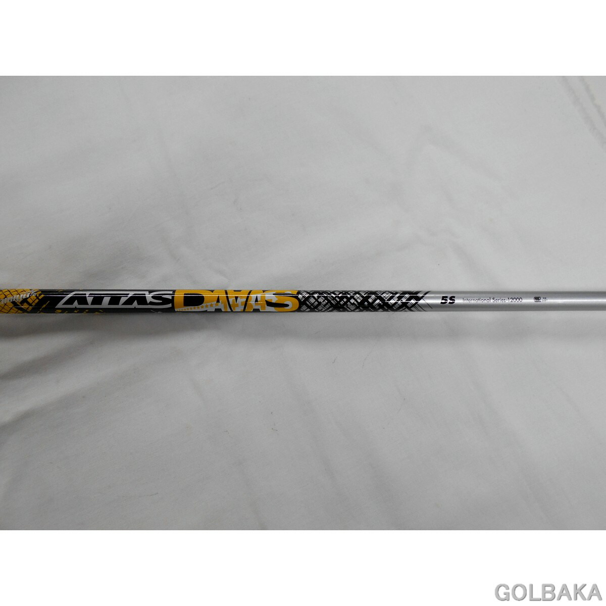 【中古】B：【シャフトのみ】マミヤアッタス　DAAAS 5/S【ドライバー用】PING G410以降用スリーブ付43.75インチ