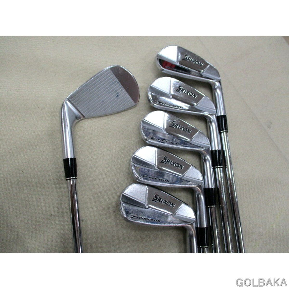 【中古】BC：ダンロップ スリクソン Z-FORGED 2アイアン仕掛ける6本（＃5～＃9.PW） 屋根裏部屋26° NSPRO モーダス3 TOUR 115/S