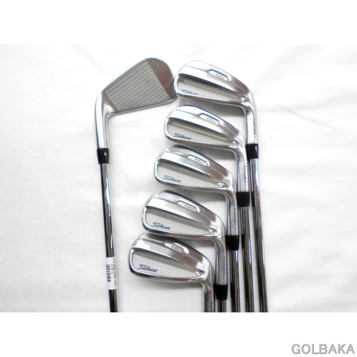 【中古】BC：タイトリストT100S 2023年模範例アイアン仕掛ける6本(#5-9.P) 屋根裏部屋26° NS PRO モーダス3 周遊旅行115/S メンズクラブ-クラブ-スポーツ・アウトドア
