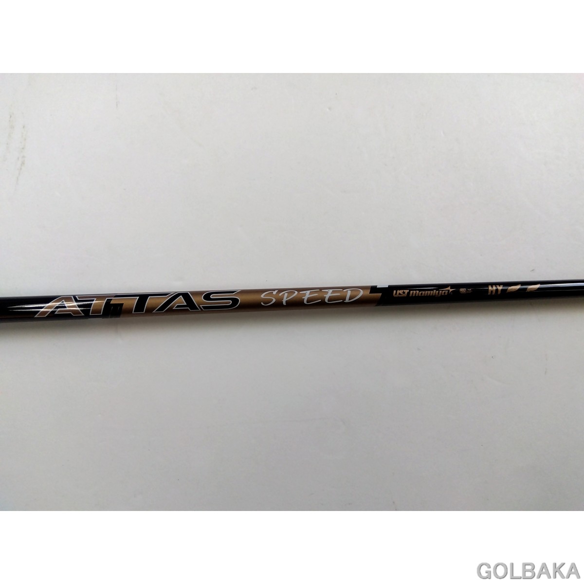 【中古】B：【シャフトのみ】USTマミヤ25&rsquo;ATTAS SPEED HY F2【ユーティリティ用】バルド用スリーブ付き39.25インチ｜ゴルフバカ一代