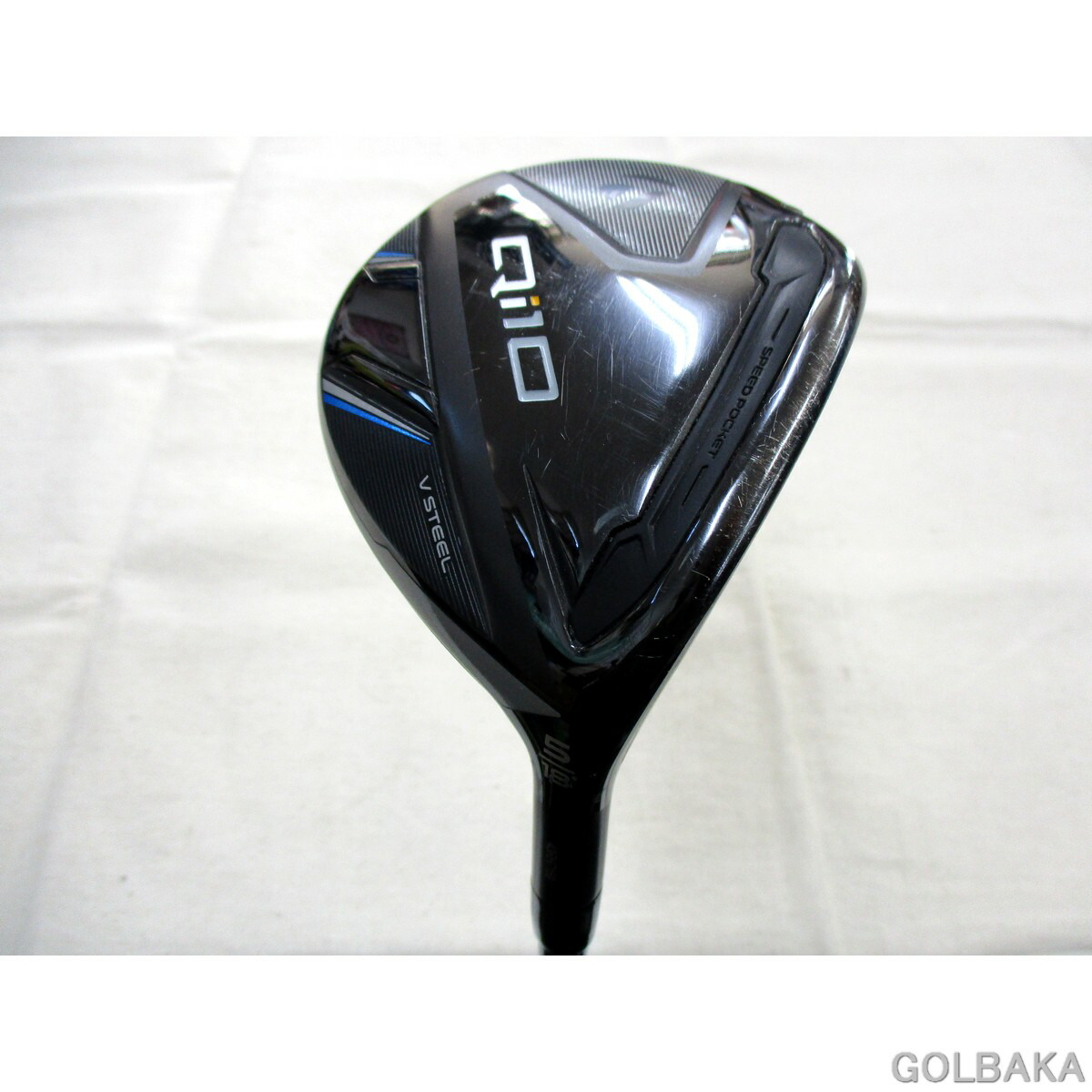 中古】BC：テーラーメイドQi10フェアウェイウッド5w ロフト18° REAX 65 /S