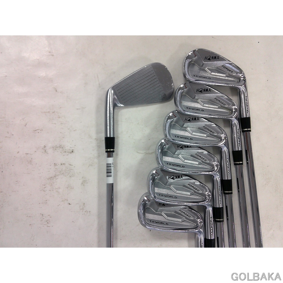 【中古】C：ホンマTW747Xアイアンセット7本（＃5-9.10.11） ロフト25&deg; NS　PROモーダス3　ツアー105S｜ゴルフバカ一代