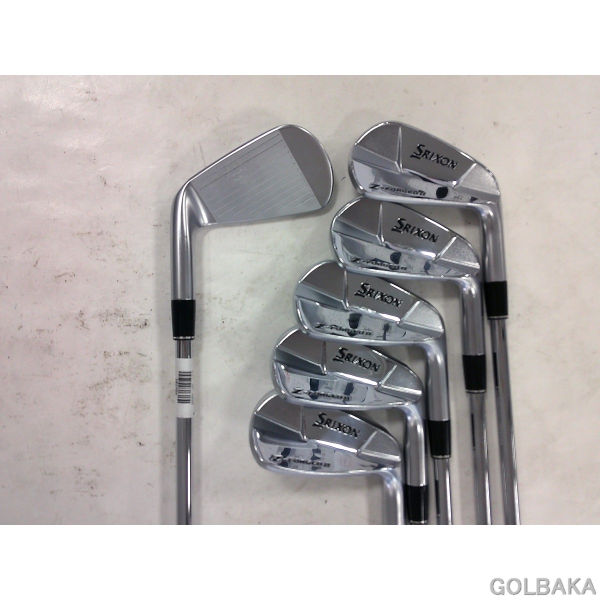 【中古】BC：ダンロップスリクソン Z-FORGED2 アイアン仕掛ける6本（＃5-9.PW) 屋根裏部屋26° ダイナミックゴールドDST S200