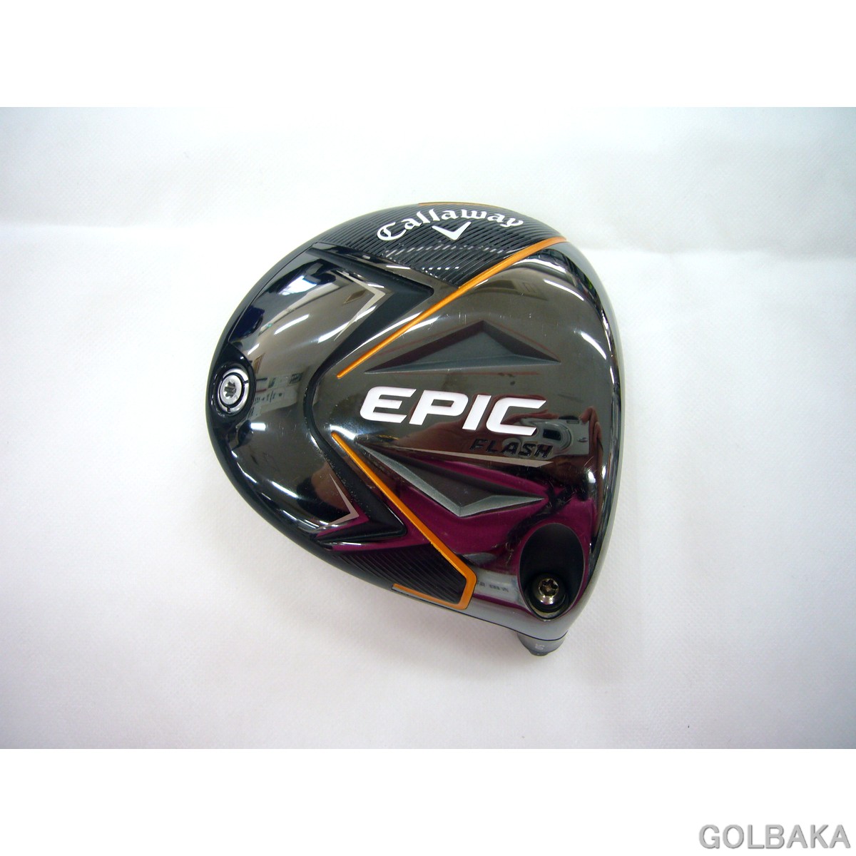 【中古】B：【ヘッドのみ】キャロウェイEPIC　FLASH　激レア　支給品ドライバー1w ロフト5｜ゴルフバカ一代
