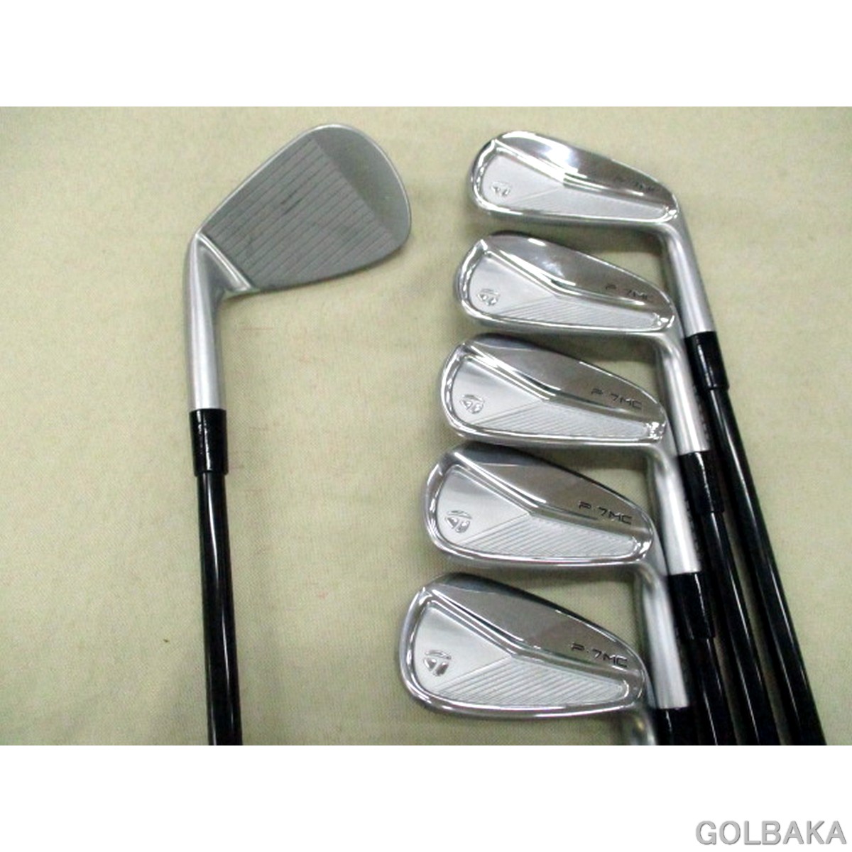 【中古】BC：テーラーメイド23&rsquo;　P・ 7MCアイアンセット6本（＃5～＃9.PW） ロフト26&deg; ミツビシケミカル　ディアマナ　Thump i95/S｜ゴルフバカ一代