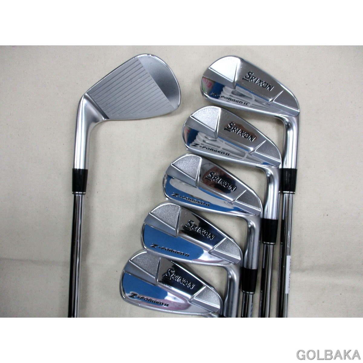 【中古】B：ダンロップZ-FORGED2アイアン仕掛ける6本（＃5-Ｐ） 屋根裏部屋26° KBS TOUR 120 /S