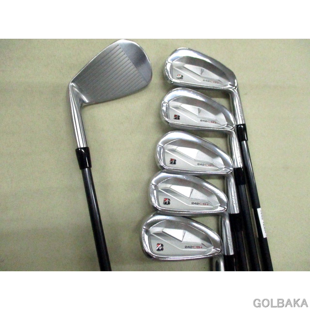 【中古】B：ブリヂストン242 CB+アイアン仕掛ける6本（＃5～＃9.PW） 屋根裏部屋24° ミツビシケミカル ディアマナ Thump  iB 70/S