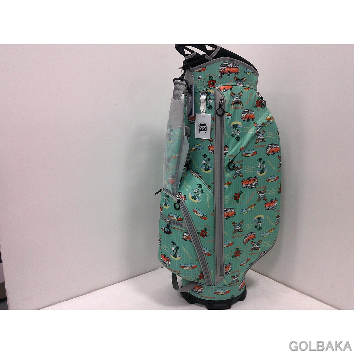 刻印対応 【新品】フォルクスワーゲン キャディバッグ VWCB-5401 カラー：グリーン