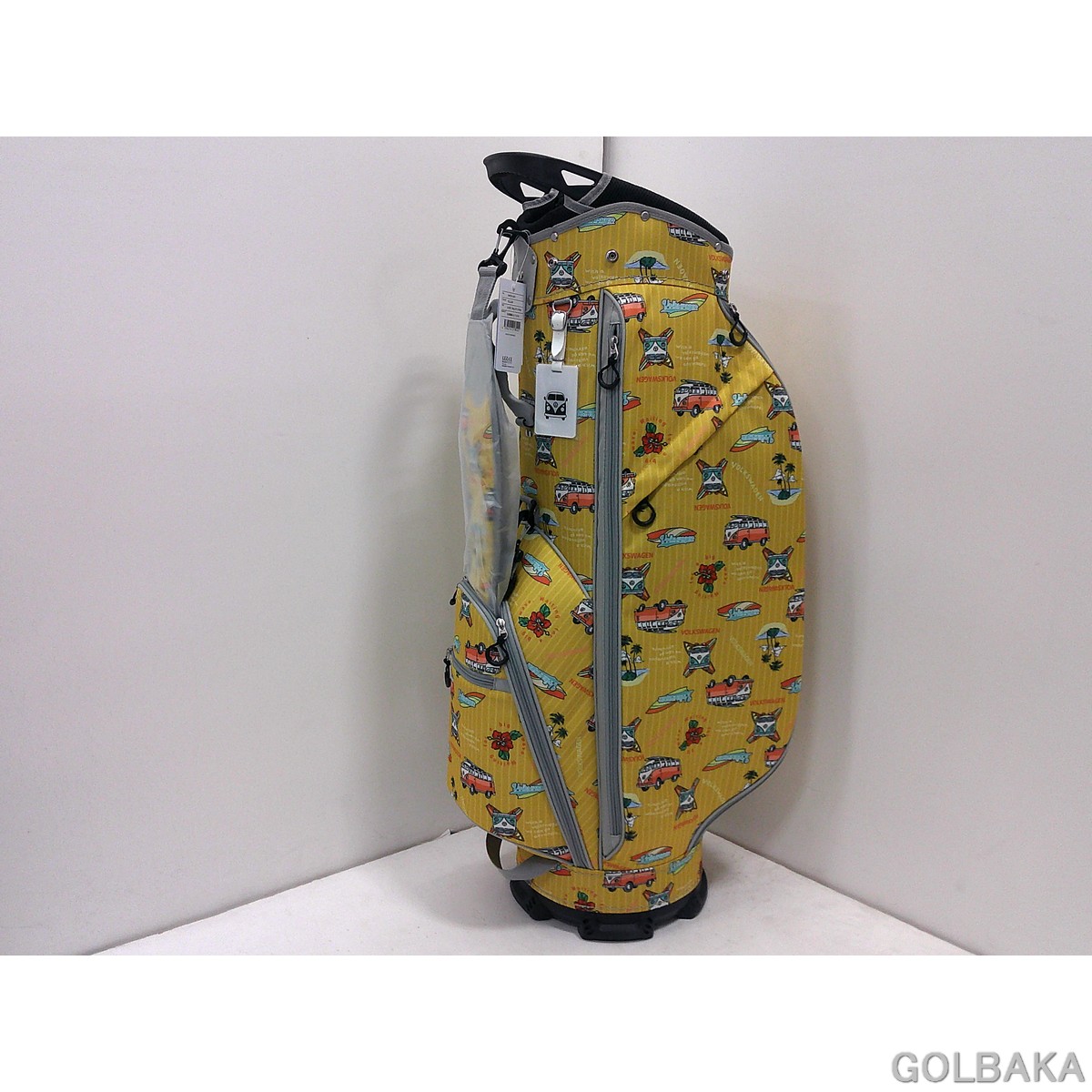 刻印対応 【新品】フォルクスワーゲン キャディバッグ VWCB-5401 カラー：イエロ