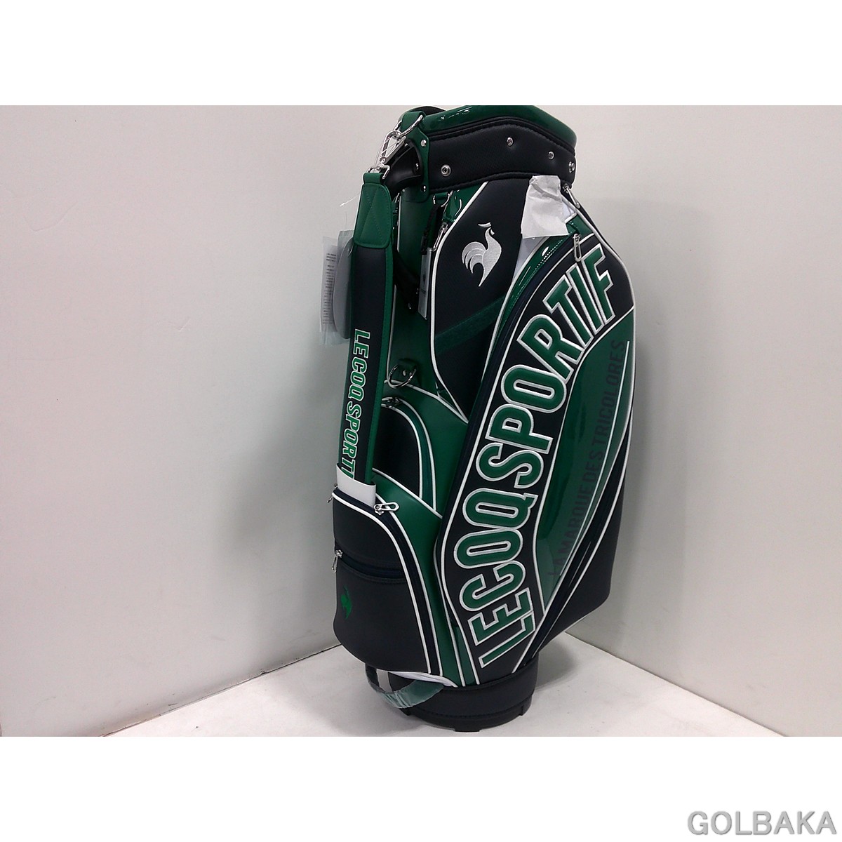 刻印未対応【新品】ルコックキャディバッグ LG6SCB02M カラー：NV00｜ゴルフバカ一代