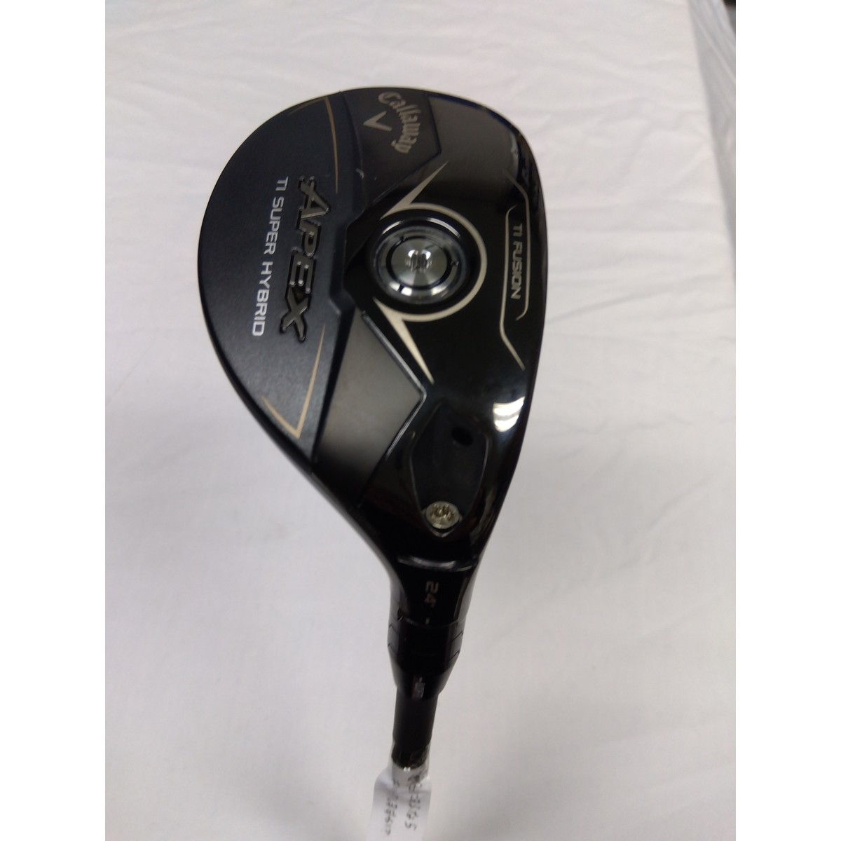 【新品】キャロウェイ25’APEX Ti SUPER HYBRIDユーティリティH5 ロフト24° ベンタス6/S