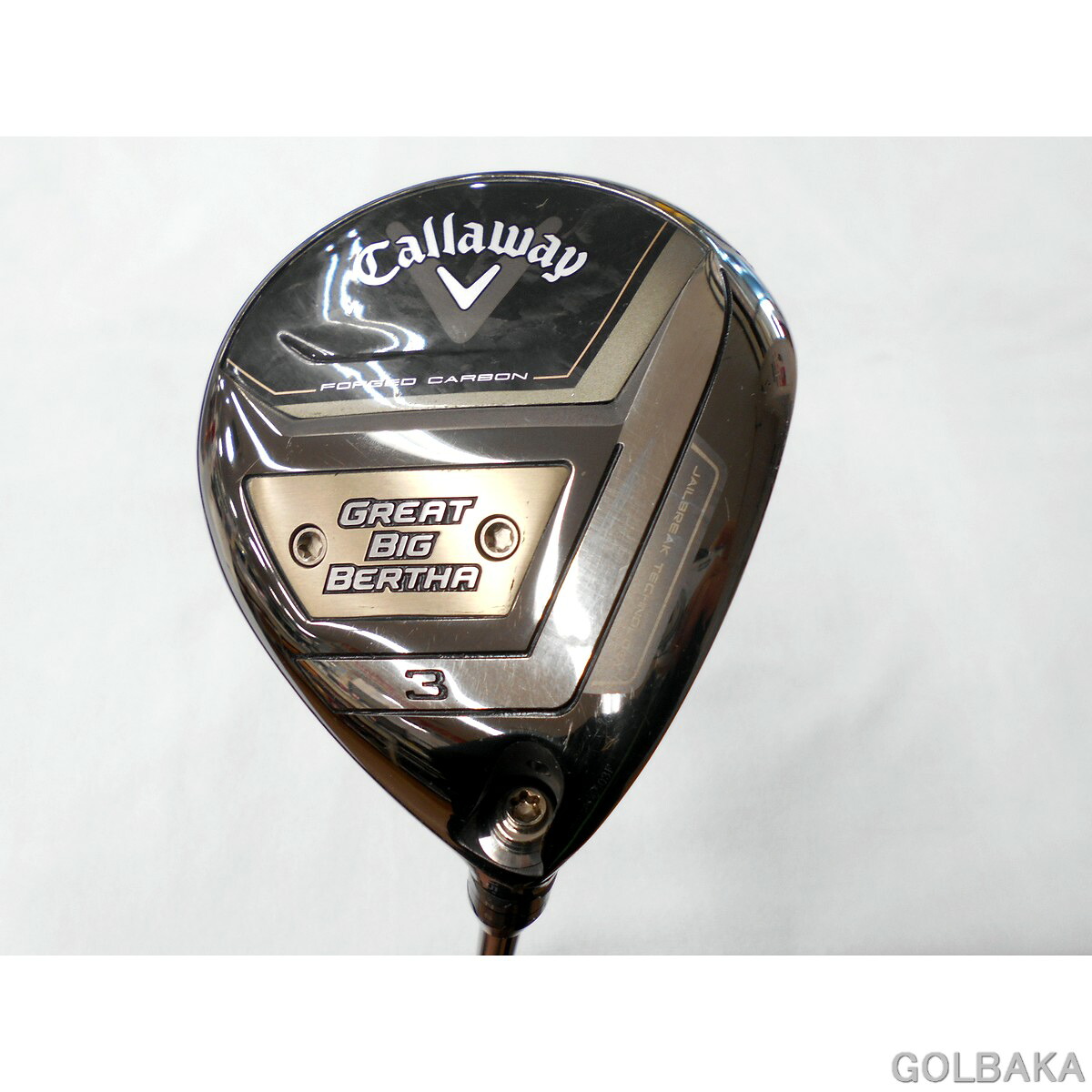 【中古】BC：キャロウェイグレートビッグバーサフェアウェイウッド3W ロフト15° スピーダー NX /R