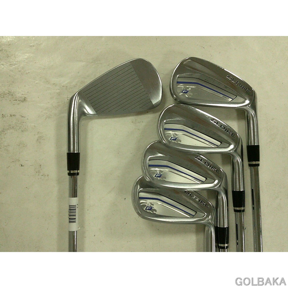 【中古】C：テーラーメイドグローレF フォージドアイアンセット５本（＃6-9.PW) 屋根裏部屋30° NS PRO930GH S