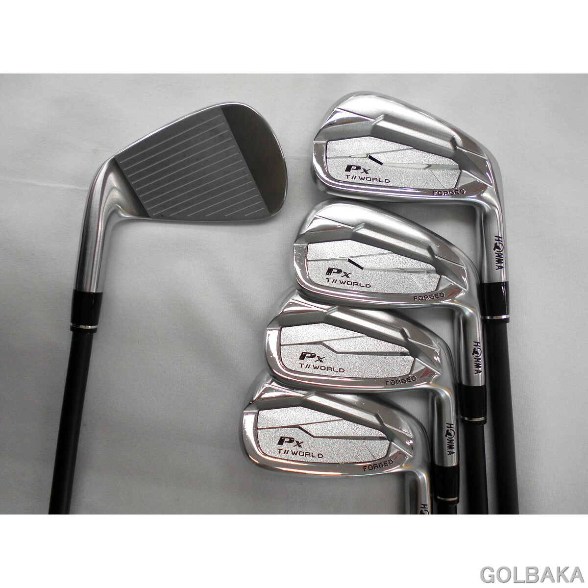 【中古】BC：ホンマTW767PXアイアン仕掛ける5本(#6~9.P) 屋根裏部屋30° はやりっ児 EZ-C/R