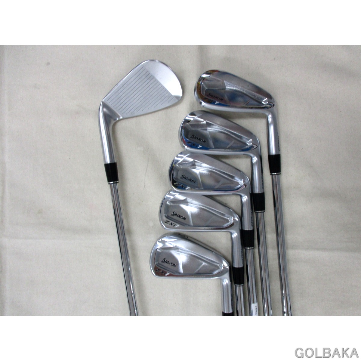 【中古】B：ダンロップSRIXON ZXI7アイアン書き割り6本（＃5-Ｐ） 屋根裏部屋33°N.SPRO 950 GH NEO