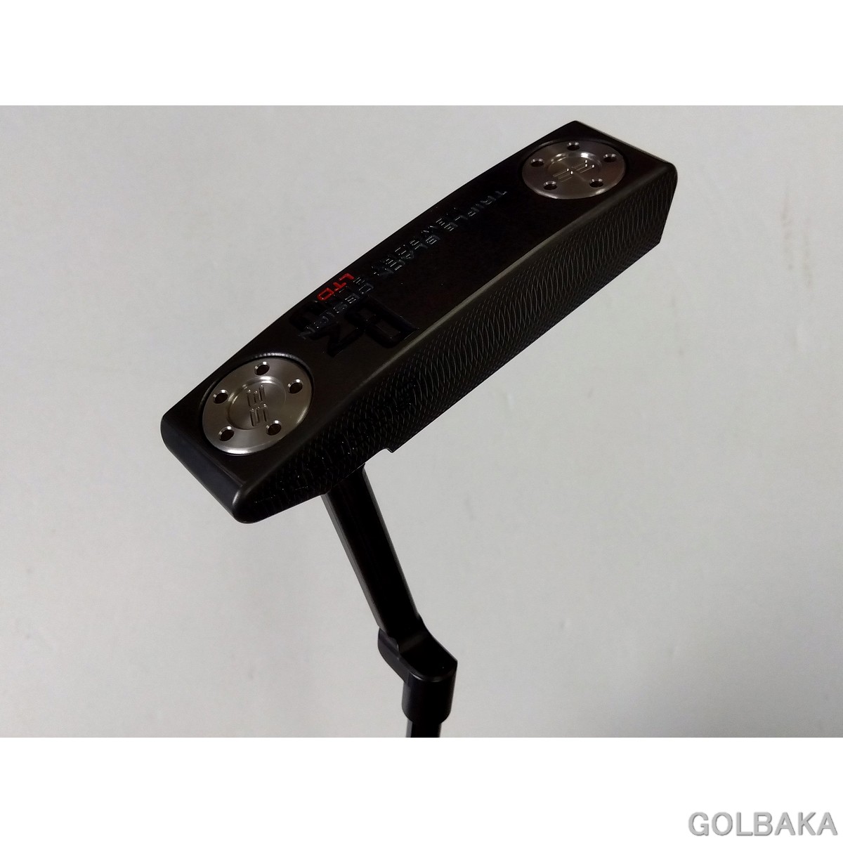 【中古】B：スコッティキャメロンB3 トリプル黒いこと LTD NEWPORT 2 LONG NECKパター 屋根裏部屋3.5°スチール写真立て坑