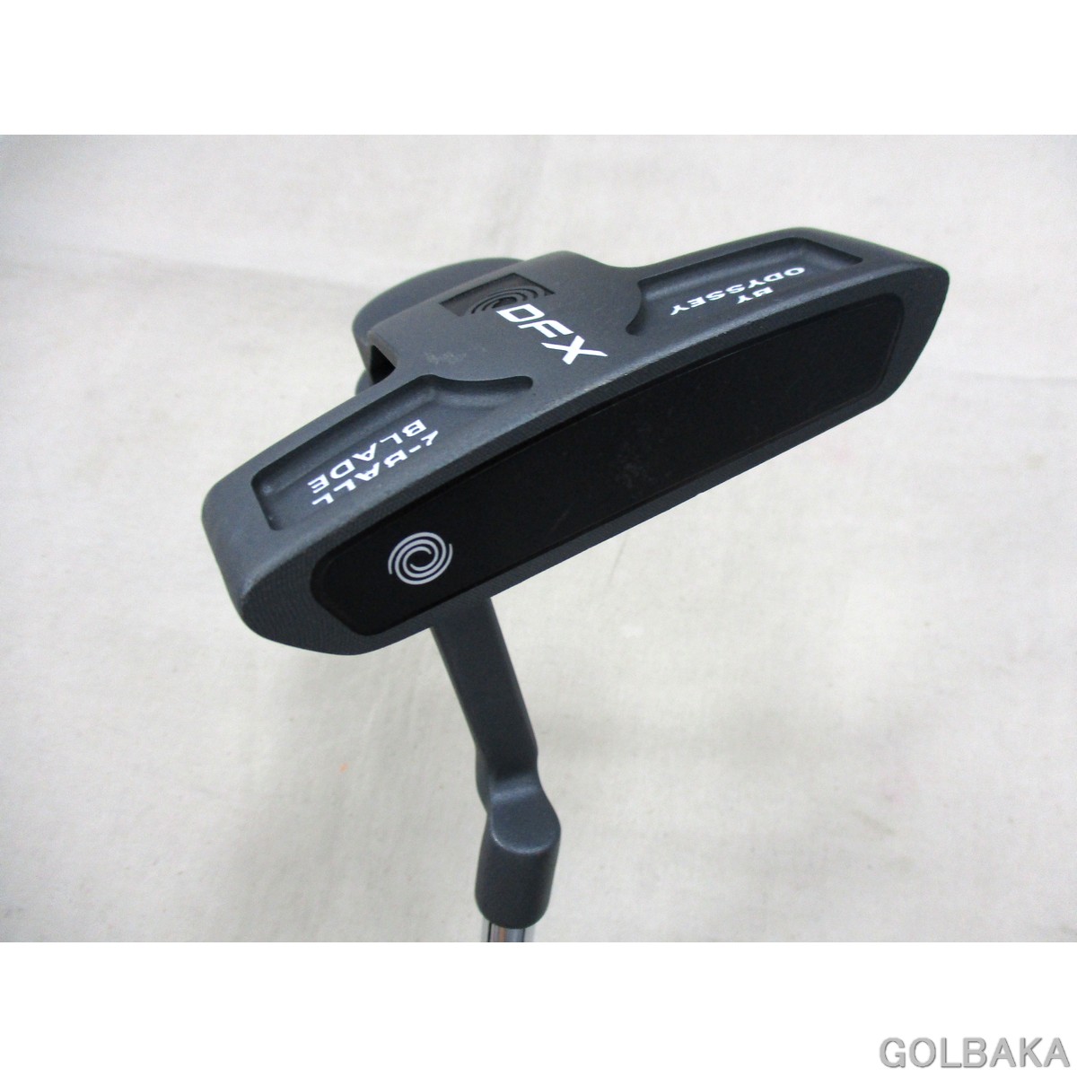 【中古】B：オデッセイDFX 2-BALL BLADEパター 屋根裏部屋3.0° オリジナルスチールシャフト