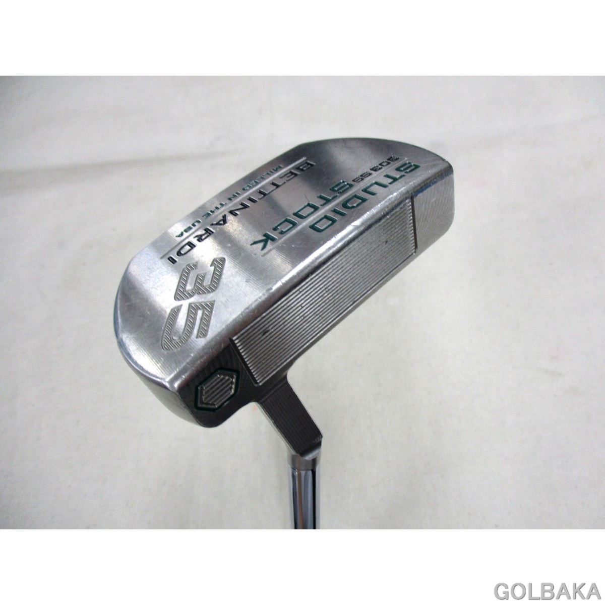 【中古】BC:ベティナルディSTUDIO 303 SS STOCK 35パター ロフト3.0° オリジナルスチールシャフト|ゴルフバカ一代