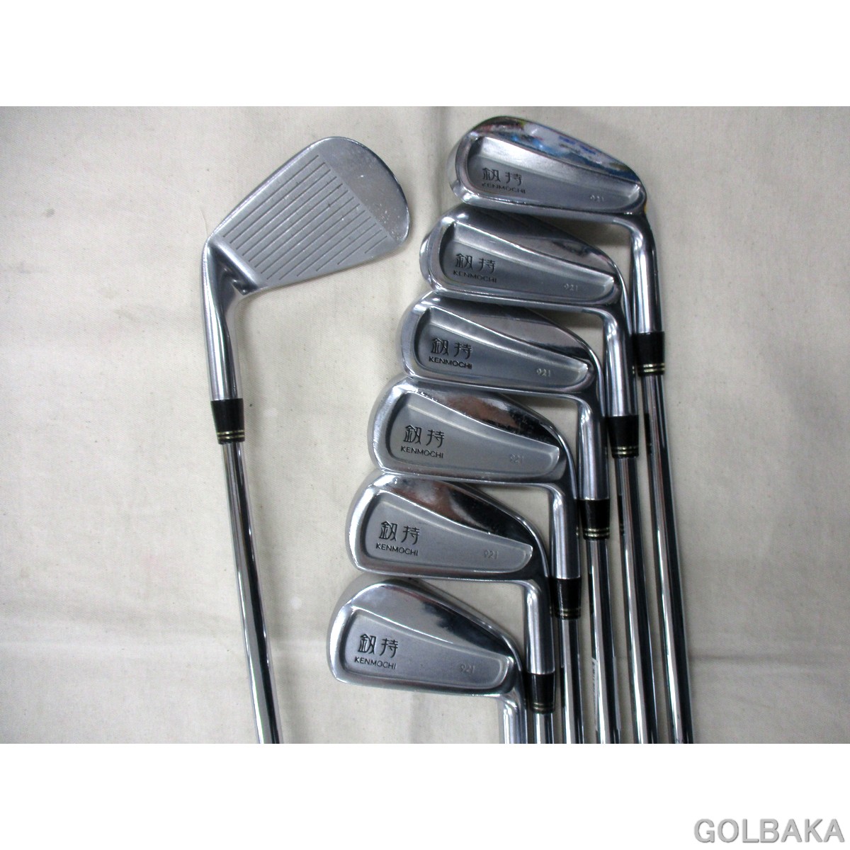 【中古】C:ケンモツ921アイアンセット7本(#4~PW) ロフト35° ダイナミックゴールド SL/S300|ゴルフバカ一代
